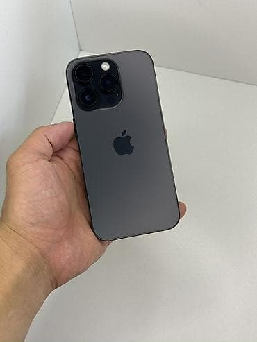 Техника и электроника: IPhone 14 Pro, Б/у, 256 ГБ, Черный, 79 % — 1