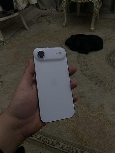 iphone battery: IPhone Air, Б/у, 256 ГБ, Голубой, Чехол, Кабель, Коробка, 100 % — 4