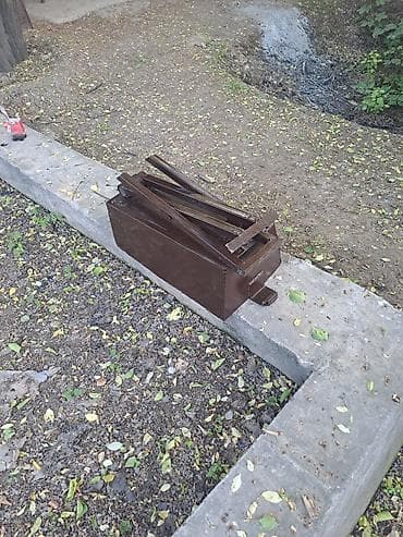 ешик темир: Продаю мангал, складной железо толщина 1мм размер ширина 29см на — 4