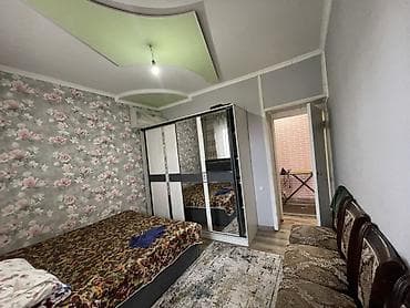 бишкек жилье аренда: 3 комнаты, 63 м², 105 серия, 3 этаж, Евроремонт — 4