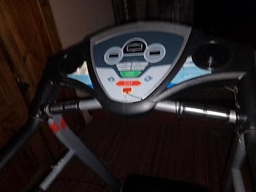 часы электронные: Беговая дорожка HouseFit HT-9110 Компактная электрическая дорожка для — 3