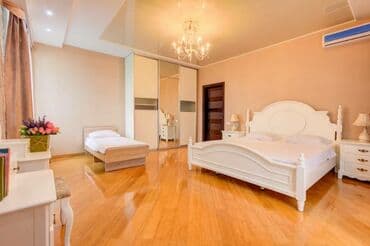 вечерний бишкек объявления сдам квартиру: 4 комнаты, Душевая кабина, Постельное белье, Кондиционер — 8