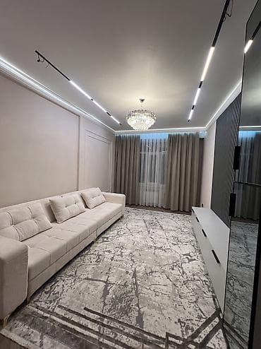 Недвижимость: 3 комнаты, 105 м², Джал мкр (в т.ч. Верхний, Нижний, Средний) Элитка, 6 этаж, Дизайнерский ремонт — 4
