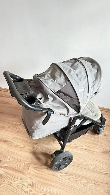 chicco goody: Прогуляемся коляска Joie (серый цвет) - Просторное сиденье с мягким — 4