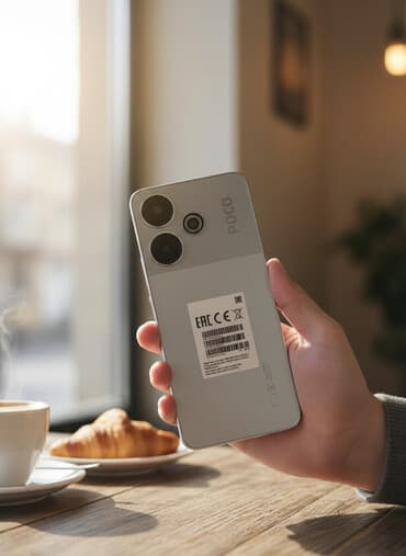 macbook air m2 купить: Poco M6, Б/у, 256 ГБ, цвет - Серый, 1 SIM, 2 SIM — 1