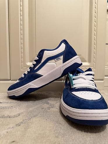 кеды оригинал: Мужские кроссовки, 44, Vans, Новый, цвет - Синий, Самовывоз — 5