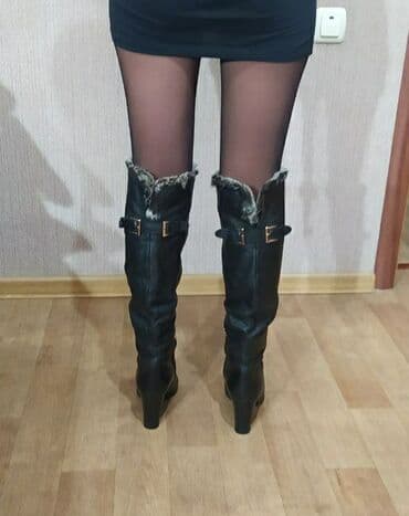 Спецодежда: Сапоги зимние. Б/У. Кожа. Состояние хорошее! Самовывоз — 2