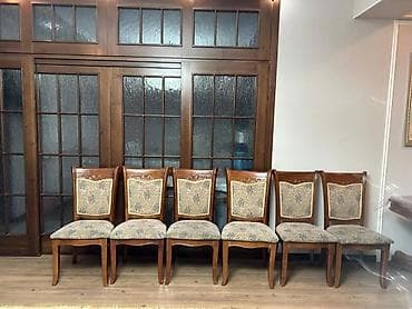 Вешалки: Стол и стул для зала, цвет - Коричневый — 4