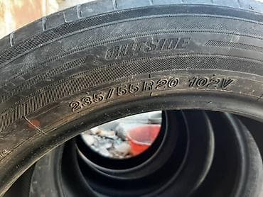 Шины 235 / 55 / R 20, Лето, Б/у, Комплект, Легковые, Япония, Yokohama