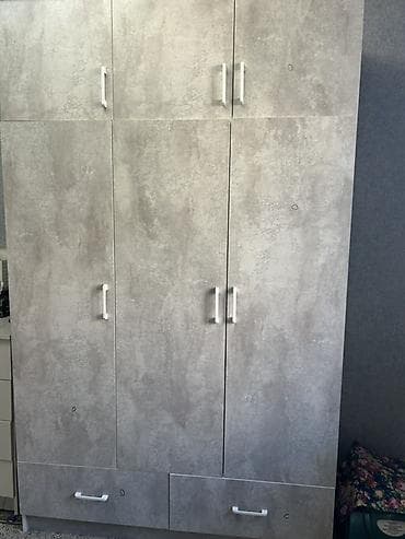 Шифоньер, шкаф для одежды, Прямой, ЛДСП — 2