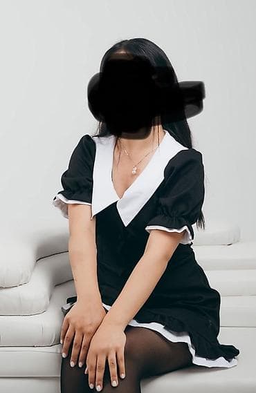 платье футляр на выпускной: Повседневное платье, Короткая модель, M — 1