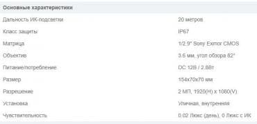 dwd: 2 мп 1080p hdcvi видеокамера dahua dh-hac-hfw1220rp-s3 (3.6 мм) — 2