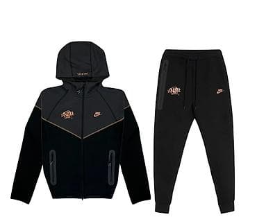 joma спортивка: Спортивный костюм Nike (худи на молнии + джоггеры) - Цвет: черный с — 1