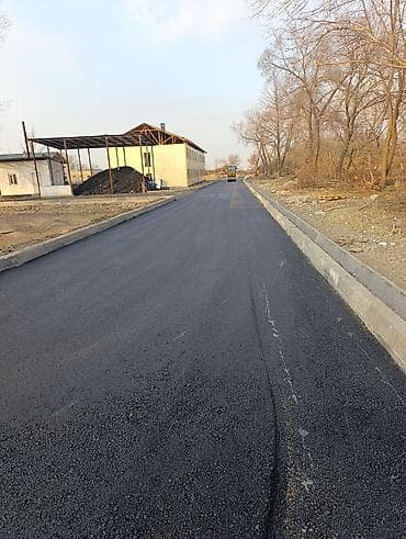 Асфальтирование дорог и территорий Профессиональное устройство at lalafo.kg Асфальтирование дорог и территорий Профессиональное устройство