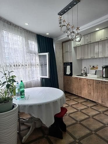 пасутучный квартира: 3 комнаты, 95 м², Джал мкр (в т.ч. Верхний, Нижний, Средний) Индивидуалка, 3 этаж, Свежий ремонт — 3