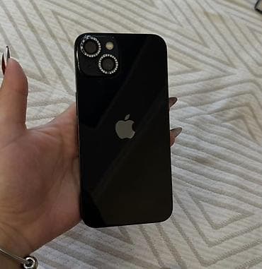 apple 13: IPhone 13, Б/у, 128 ГБ, Синий, 77 % — 1