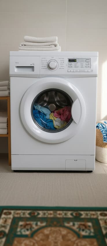 мини стиральная машина цена бишкек: Кир жуучу машина LG, Колдонулган, Автомат, 6 кг чейин, Толук өлчөм — 1