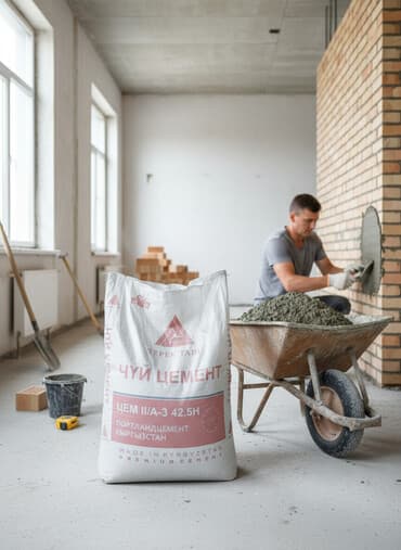 турецкий порошок: Портландцемент "ЧУЙ ЦЕМЕНТ" марки ЦЕМ ІІ/А-3 42,5Н, произведенный в — 1