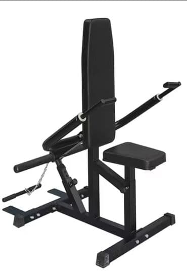 универсальный тренажер для дома: Тренажер для выполнения упражнений на бицепс с регулируемой высотой — 3