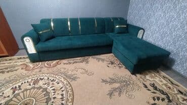 Угловой мягкий мебель с раскладном механизм + ящик для беля хороший