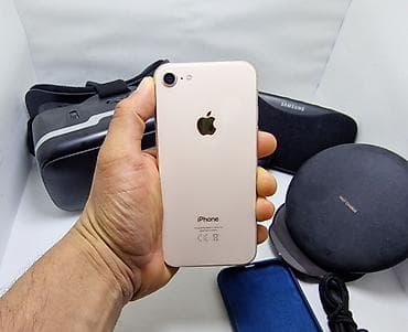 ok google: IPhone 8, Б/у, 64 ГБ, Золотой, Зарядное устройство, 100 % — 10