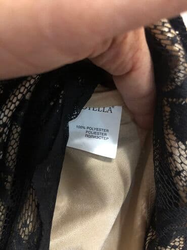 стильные модные платья больших размеров: Абсолютно новое очень красивое черное платье, Турция. 48-50 размер — 10