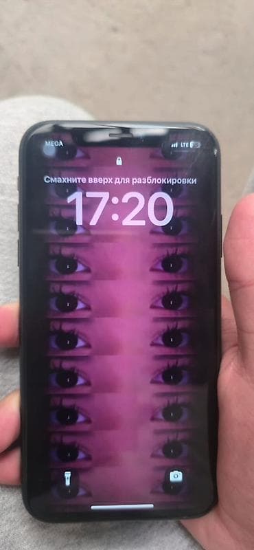 ios: IPhone Xr, Б/у, 64 ГБ, Черный, Чехол, 75 % — 2