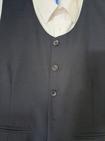 школьные костюмы для мальчиков: Школьная форма, цвет - Синий, Новый — 4