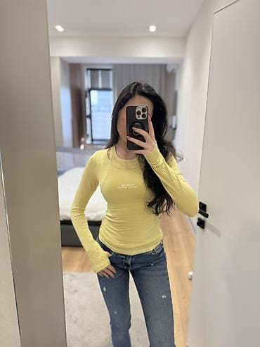 рубашка на девочку: Женская лонгслив-футболка с длинным рукавом. Только оптом от 3шт. Цена — 5