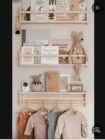 Офисная мебель: Книжная полка, Дерево, Подвесная — 3