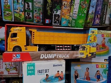 Игрушечный самосвал DUMP TRUCK (Transport Vehicle), бренд LINDA — 2