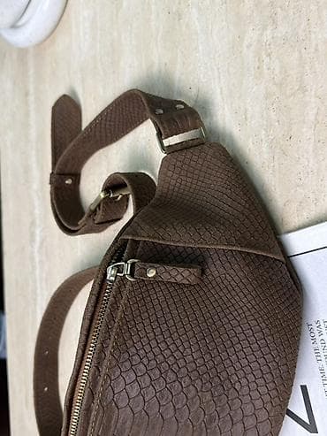 Аксессуары: Поясная сумка, бананка, Новый, Материал: Натуральная кожа, Унисекс — 2