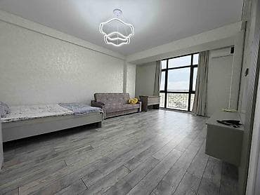 flat osh: 1 комната, Ала-Арча ж/м Агентство недвижимости, Без подселения, от 1 года, С мебелью — 10