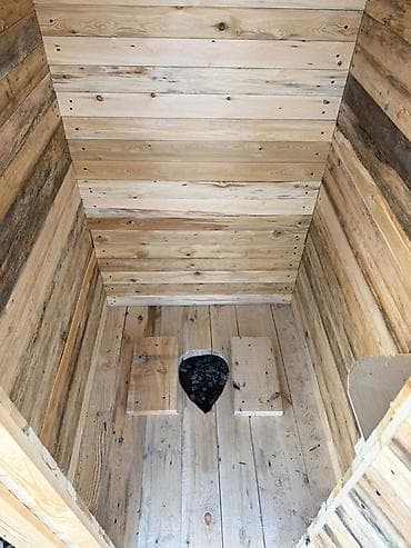 кел кел: Даараткана кабинасы, будка, Материалы: Жыгач — 4