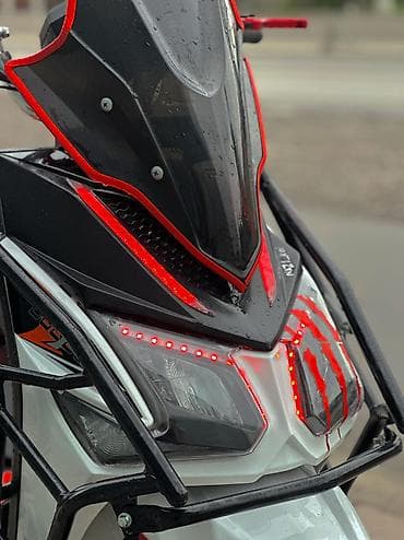 м8 мото: Продаю белый самурай 2025 года😍 165ти кубовый ‼️❤️ Скутер в достойном — 4