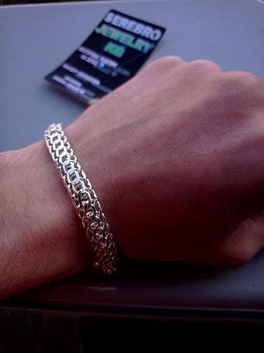 Жеке буюмдар: Чынжыр, Үлгүсү 925, Унисекс, Жаңы — 3