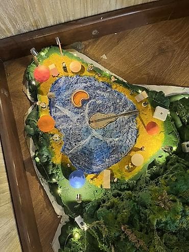 hi tech: Большой декоративный макет «Лесная долина» с подсветкой. - Ручная — 5