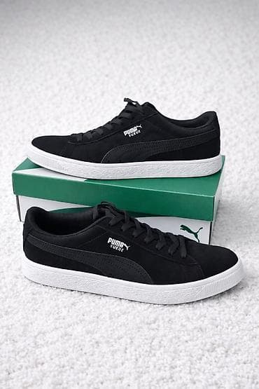 оригин: Кроссовки/Кеды Puma Suede Classic black 
Размер 42 оригинал — 2