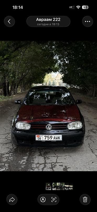 Volkswagen Golf: 2000 г., 1.6 л, Автомат, Бензин, Хэтчбэк — 2