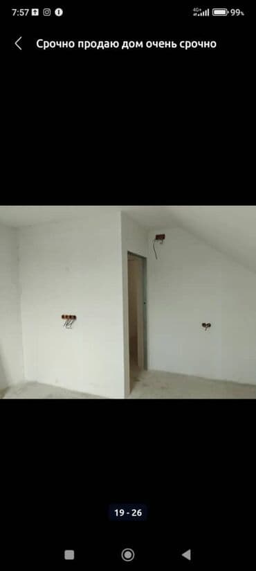 мансардные дома в бишкеке: Дом, 112 м², 6 комнат, ПСО (под самоотделку) — 7