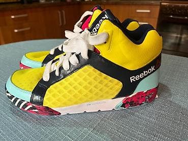 Кроссовки, 40, Reebok, Новый, цвет - Желтый