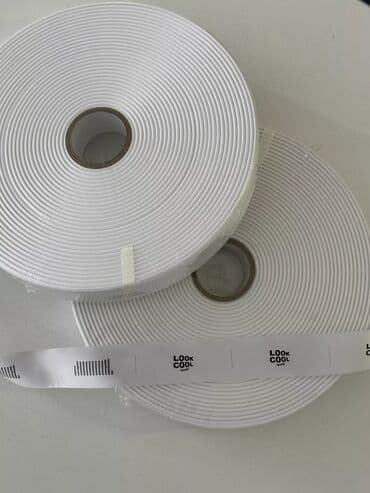 Составник,Сатин,Премум сатин,Лейба,Бирка. Сатин лента (черный/белый) at lalafo.kg Составник,Сатин,Премум сатин,Лейба,Бирка. Сатин лента (черный/белый)