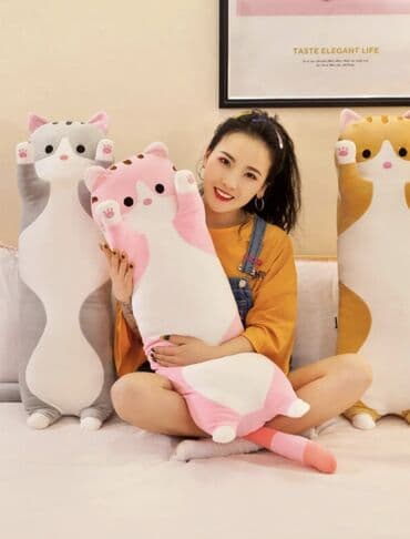 мягкая игрушка бишкек: ✨ Мягкая обнимашка-кот 130 см ✨ Идеальный подарок к Новому году 🎄 и — 1