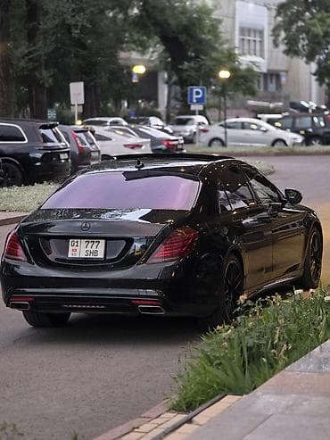 e500 124: Сдаю Mercedes-Benz S-Class для кортежа, С водителем, Седан — 6