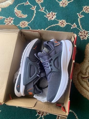 спорт секции: Мужские кроссовки, 40.5, Puma, Новый, цвет - Серый, Платная доставка — 3