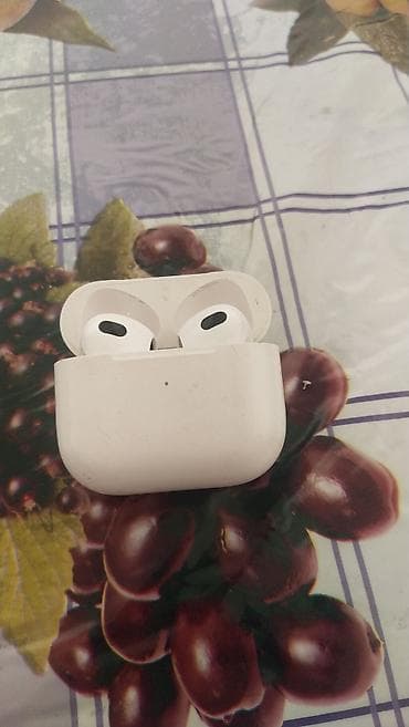 Вкладыши, Apple, Б/у, Беспроводные (Bluetooth), Классические