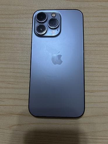 iphone xr lalafo: IPhone 13 Pro, Б/у, 128 ГБ, Blue Titanium, Защитное стекло, 90 % — 3