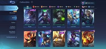 bang: Игровой аккаунт Mobile Legends: Bang Bang Основное: - Регион профиля — 7