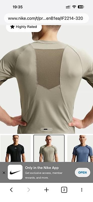 Nike Pro Training Men's Dri-FIT ADV Short-Sleeve Top Заказал себе с at lalafo.kg Nike Pro Training Men's Dri-FIT ADV Short-Sleeve Top Заказал себе с