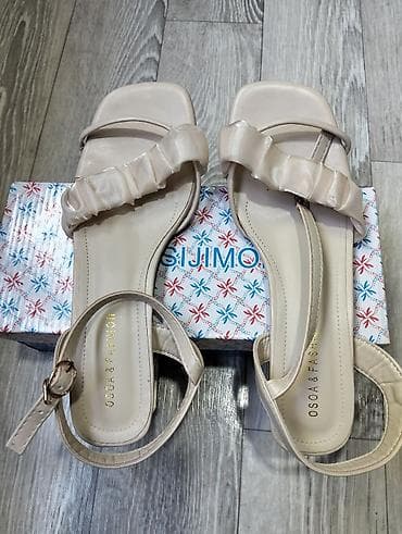 osiris d3: Бежевые женские босоножки OSOA & FASHION - Цвет: нюд/бежевый - — 1